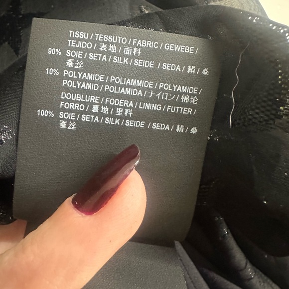 NWT Saint Laurent Full Length Star Dress - Picture 11 of 11